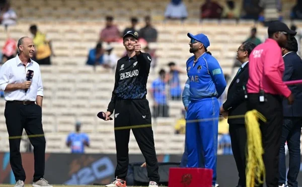 ٹی ٹوئنٹی ورلڈکپ: یو اے ای کا نیوزی لینڈ کیخلاف ٹاس جیت کر بیٹنگ کا فیصلہ