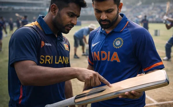 بھارتی کھلاڑیوں کے ’بلے‘ عام ’بلوں‘ سے مختلف ہوتے ہیں، سری لنکن کرکٹر کا دعویٰ