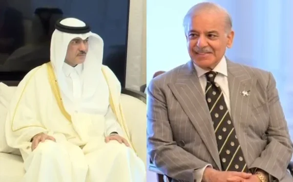 وزیراعظم شہباز شریف سے قطر کے وزیر مملکت برائے خارجہ تجارت ڈاکٹر احمد بن محمد السید کی ملاقات