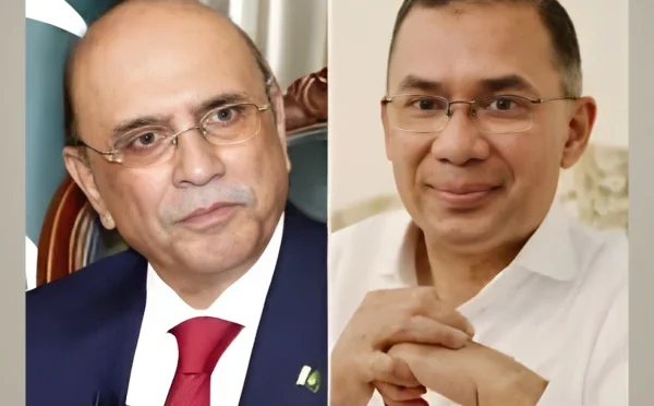 بی این پی کی جانب سے تہنیتی پیغام پر صدر آصف علی زرداری کا شکریہ