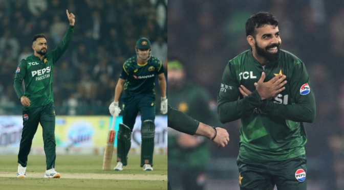 پاکستان کی ٹی ٹوئنٹی تاریخ کا انوکھا کارنامہ، پہلی بار تمام 10 وکٹیں اسپنرز کے نام