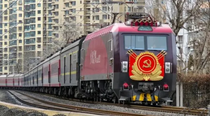 چھ سال بعد چین،شمالی کوریا میں ٹرین ریل سروس دوبارہ شروع