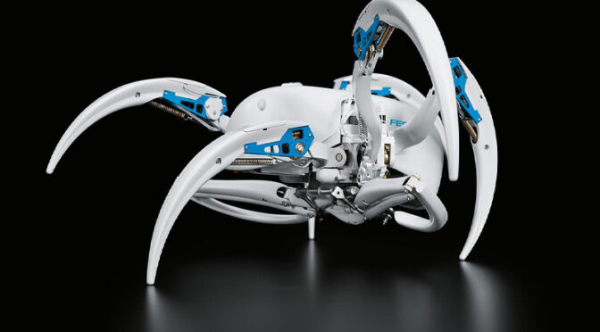 مکڑی کی طرز پر ڈیزائن کیا گیا جدید اے آئی روبوٹ تیار