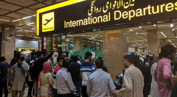 پاکستان کی مشرق وسطیٰ کیلئے آج بھی 166 پروازیں منسوخ