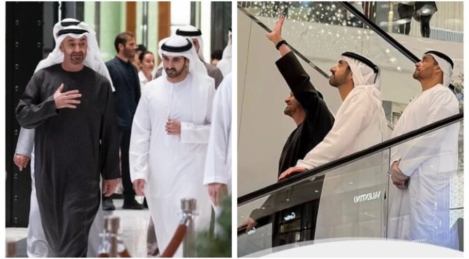 ویڈیو: اماراتی صدر و ولی عہد دبئی مال پہنچ گئے، عوام دیکھ کر حیران رہ گئی