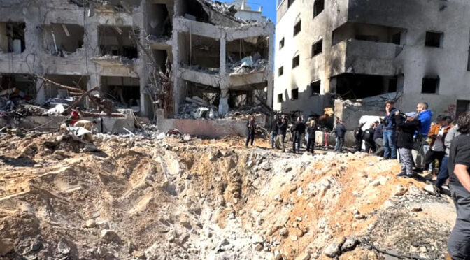 تل ابیب میں تباہی، 100 میٹر نیچے سرنگیں بھی لرز گئیں، بھارتی صحافی