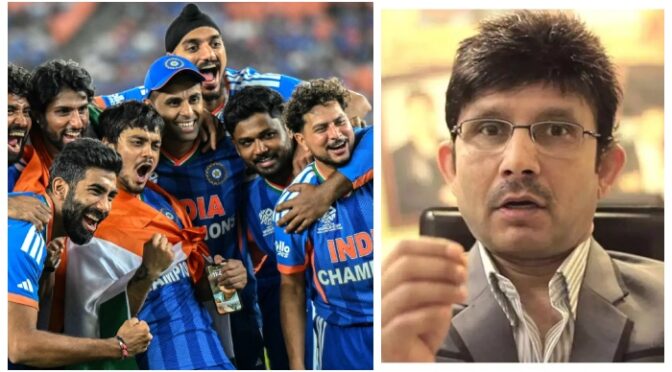 ورلڈکپ کا سیمی فائنل اور فائنل دونوں ہی وقت کا ضیاع تھے، کے آر کے کا بھارتی ٹیم پر طنز