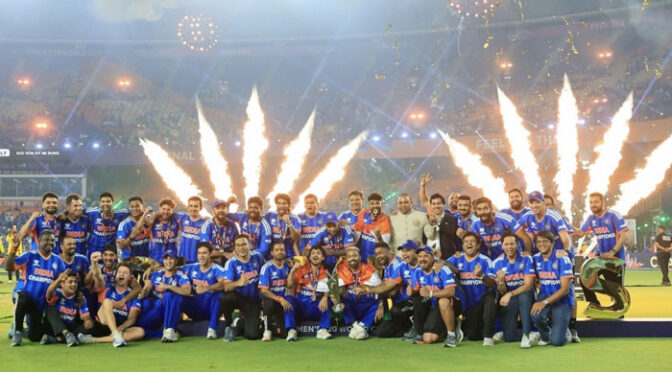 ٹی 20 ورلڈکپ جیتنے پر بھارتی بورڈ خوش،اپنی ٹیم کیلئے تجوریوں کے منہ کھل دیے