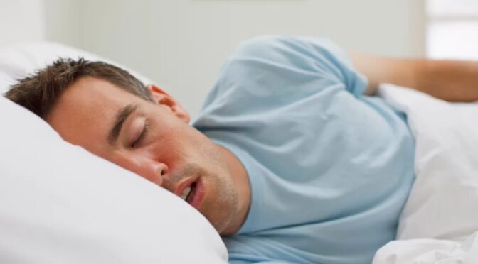 نیند کے دوران رال بہنا