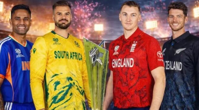 ٹی 20 ورلڈ کپ، پہلاسیمی فائنل،نیوزی لینڈ اور جنوبی افریقہ میں کل جوڑپڑےگا
