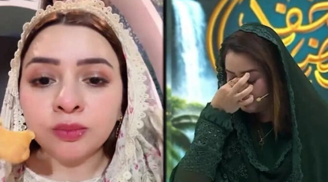 رابعہ انعم کی نئی ویڈیو پر سوشل میڈیا پر بحث، صارفین کی ملا جلا ردعمل