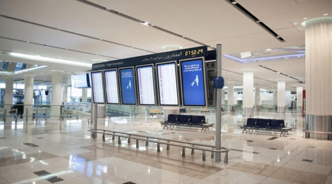 دبئی ایئرپورٹس سے مختلف ممالک کیلئے گزشتہ 84 گھنٹوں میں 1,140 پروازیں آپریٹ