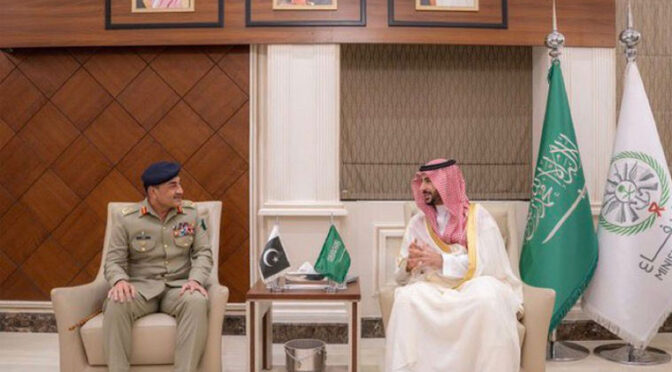 فیلڈ مارشل کی سعودی وزیر دفاع سے ملاقات، خطے کی صورتحال پر تبادلہ خیال