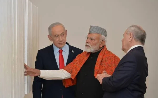 جنگ سے قبل مودی کے دورہ اسرائیل پر عالمی میڈیا اور بھارتی اپوزیشن کے سخت سوالات