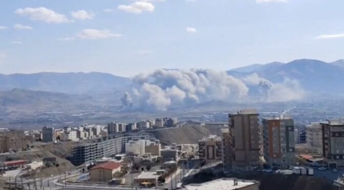 کردستان صوبے پر امریکی و اسرائیلی حملے ، 112 افراد جاں بحق