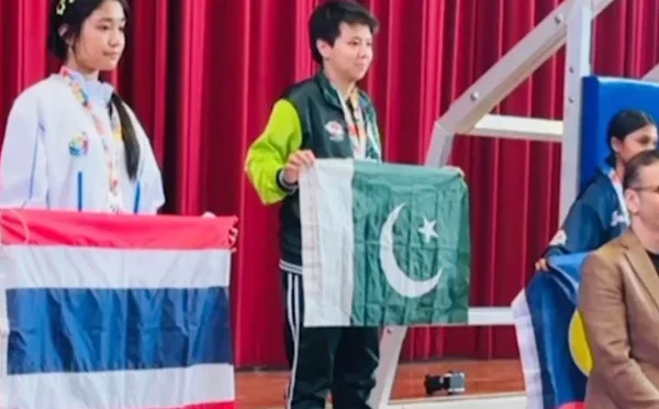 دخترِ وطن ثروت فاطمہ نے عالمی فورم پر پاکستان کا نام روشن کردیا