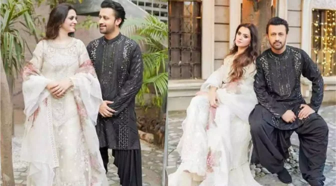 عاطف اسلم کا شادی کی 13ویں سالگرہ پر اہلیہ کیلئے محبت بھرا پیغام