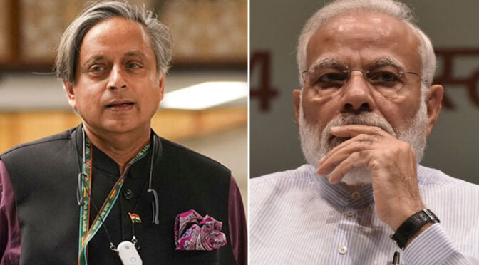 ششی تھرور کی مودی سرکار کے مسلم مخالف بیانیے پر تنقید