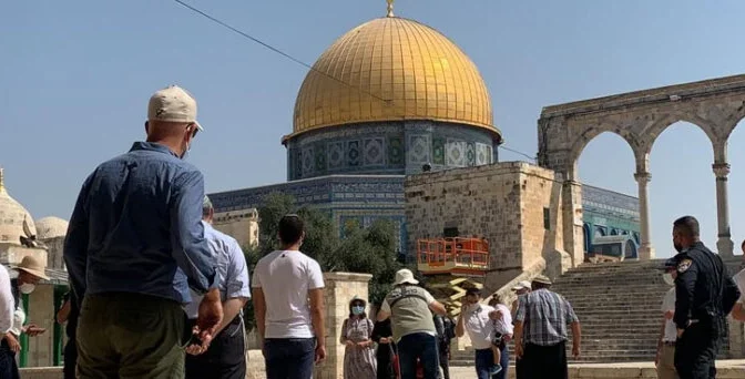 مسجد الاقصیٰ میں اسرائیلی در اندازیاں: 8 ممالک کی شدید مذمت