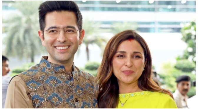 پرینیتی کے شوہر راگھو چڈھا کی بی جے پی میں شمولیت، انسٹا پر ملین سے زائد فالوورز سے محروم