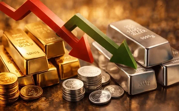 سونے کی عالمی اور مقامی مارکیٹوں میں قیمت کم ہو گئی
