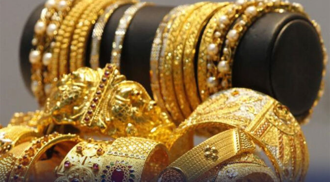 پاکستان میں فی تولہ سونا ایک بار پھر پانچ لاکھ روپے سے تجاوز کرگیا