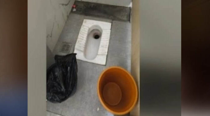 ظلم کی انتہا: ماں نے نومولود کو ٹوائلٹ میں پھینک کر مار ڈالا”