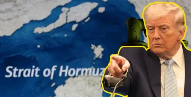 آبنائے ہرمز پر ہمارا مکمل کنٹرول ہے: ٹرمپ کا دعویٰ