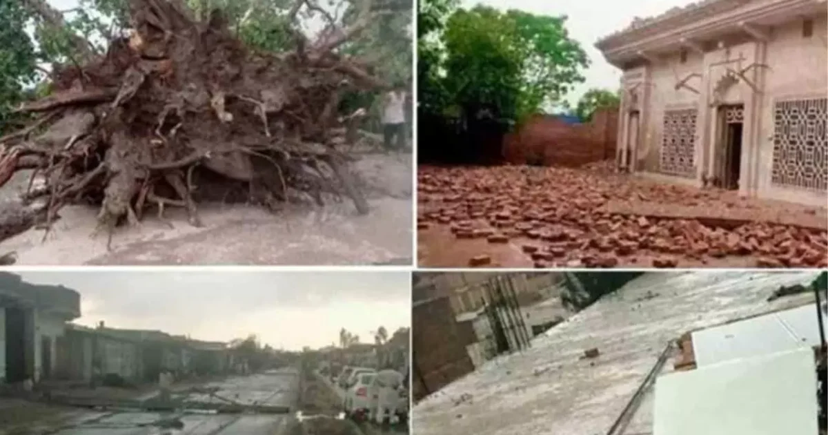 پنجاب: 24 گھنٹوں میں بارش اور آندھی سے حادثات میں 2 افراد جاں بحق، 18 زخمی