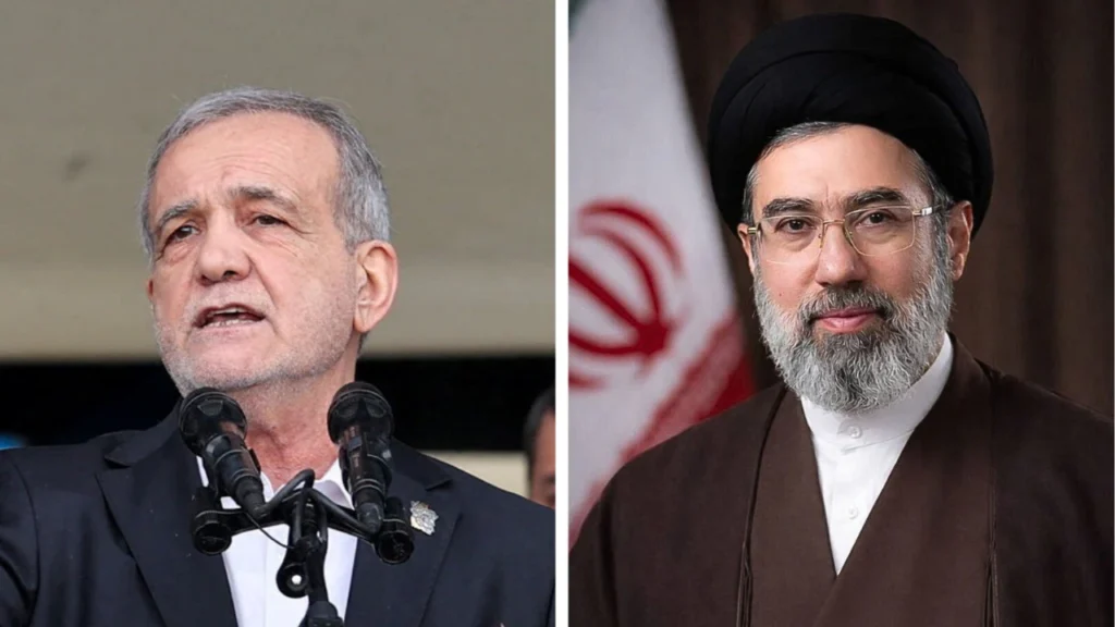 ایرانی صدر مسعود پزشکیان کی سپریم لیڈر آیت اللہ مجتبی خامنہ ای سے ملاقات