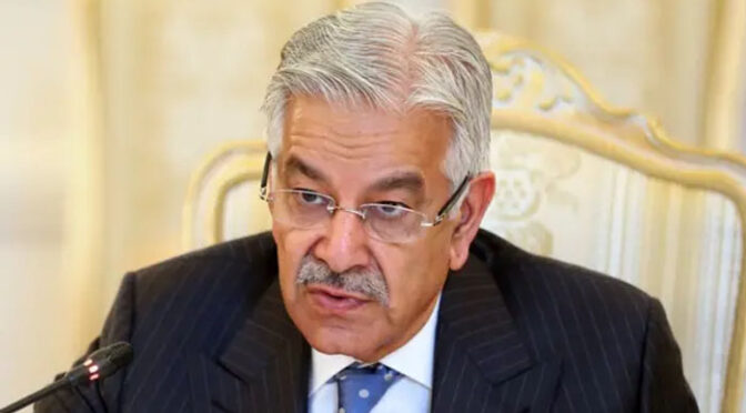 بھارت نے دوبارہ للکارا تو اس کا جغرافیہ بدل کر اسے تاریخ کا حصہ بنادیں گے: خواجہ آصف