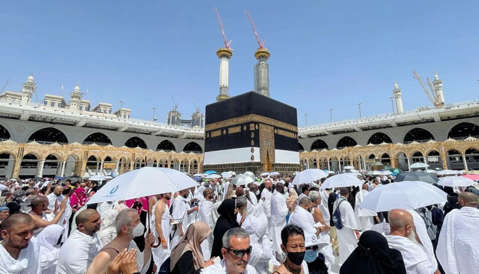 سعودی عرب میں عازمین حج کی تعداد 15 لاکھ 18 ہزار تک پہنچ گئی
