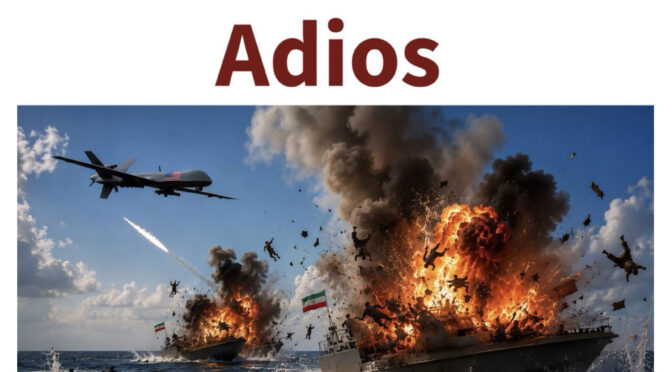 صدر ٹرمپ کا سوشل میڈیا پر تازہ ترین پیغام، ہسپانوی زبان میں “Adios” کے معنی “الوداع” یا “بائے بائے” ہیں۔