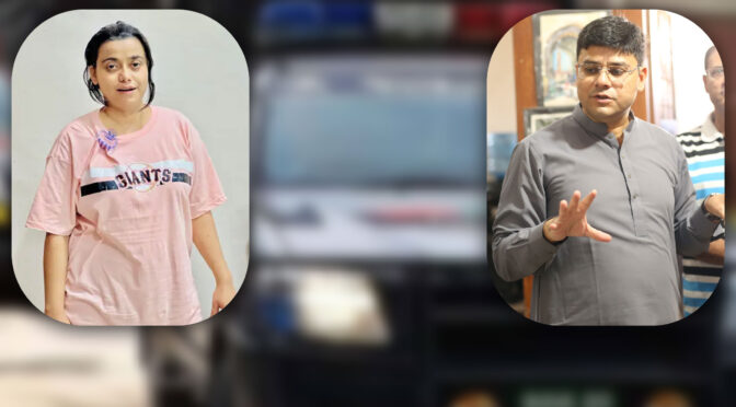 انمول عرف پنکی کیس میں ایس ایس پی سٹی علی حسن کو عہدے سے ہٹا دیا گیا