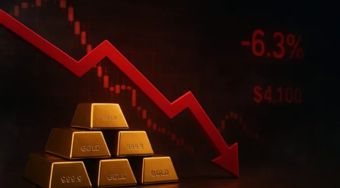 10 گرام سونے کی قیمت 2315 روپے کی کمی سے  4 لاکھ 23 ہزار 578 روپے ہوگئی۔