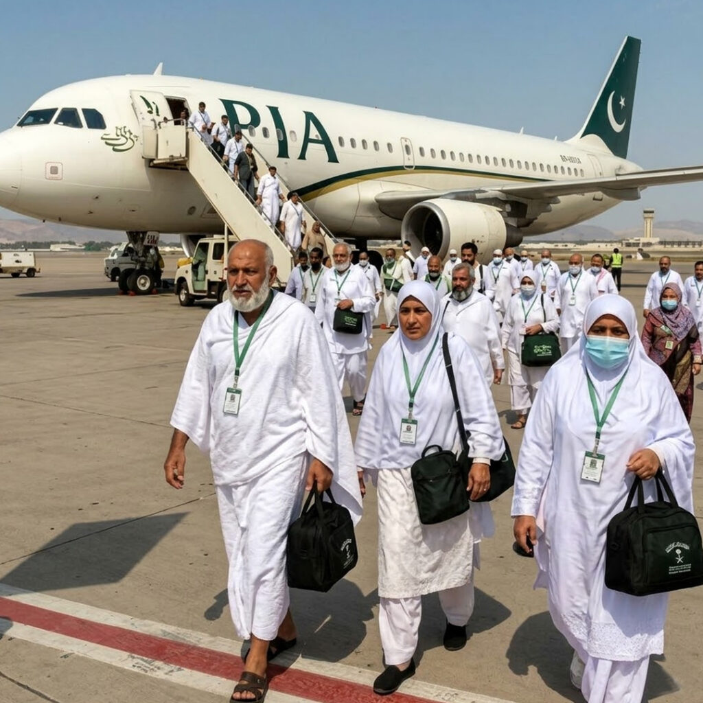 پاکستان سے حج پروازوں کا مرحلہ مکمل، 1 لاکھ 14 ہزار سے زائد عازمین سعودی عرب پہنچ گئے
