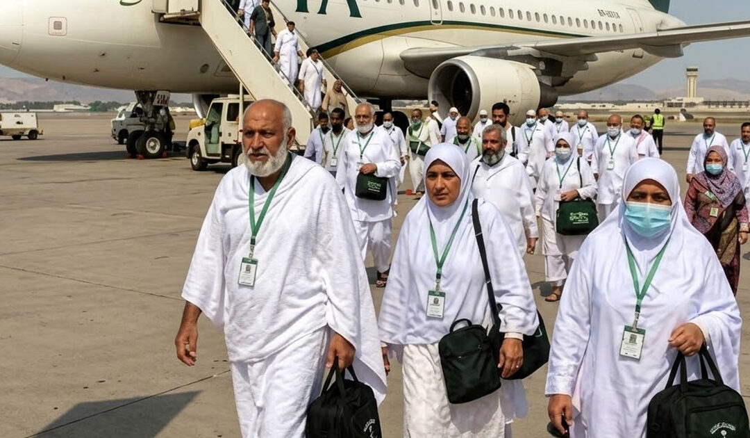 پاکستان سے حج پروازوں کا مرحلہ مکمل، 1 لاکھ 14 ہزار سے زائد عازمین سعودی عرب پہنچ گئے