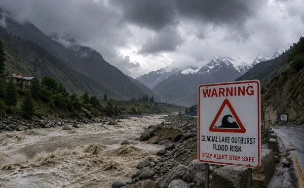 خیبر پختونخوا میں شدید بارشوں کی پیشگوئی، گلیشیائی جھیلوں کے پھٹنے کا خدشہ