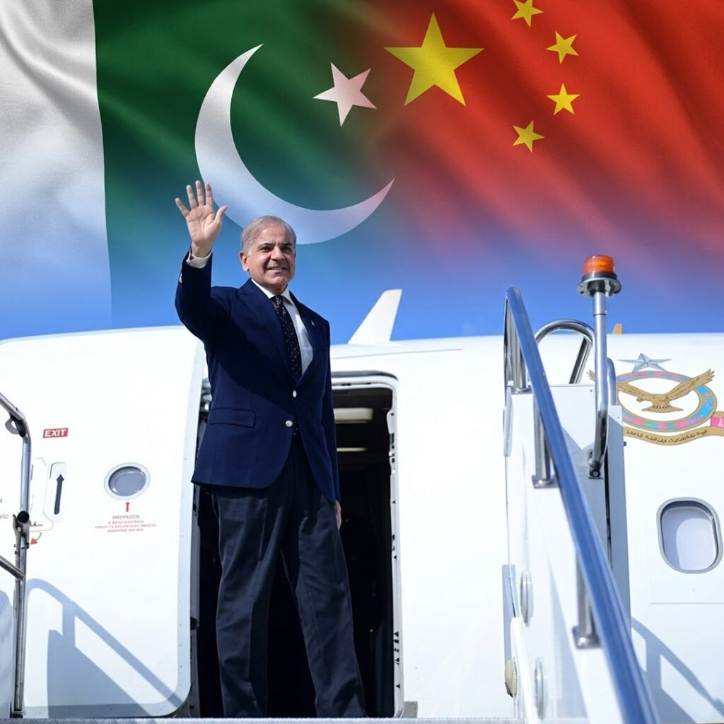 وزیر اعظم 4 روزہ دورے پر چین روانہ