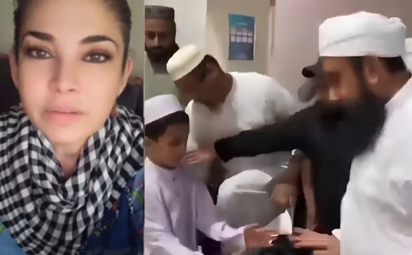 مہک ملک پر شفقت اور بچے سے ہاتھ نہ ملانا؟ مشی خان مولانا طارق جمیل پر برس پڑیں