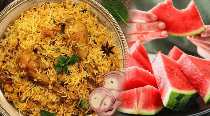 ممبئی میں بریانی کے بعد تربوز کھانے سے پورے خاندان کی موت ، فرانزک رپورٹ میں اہم انکشاف