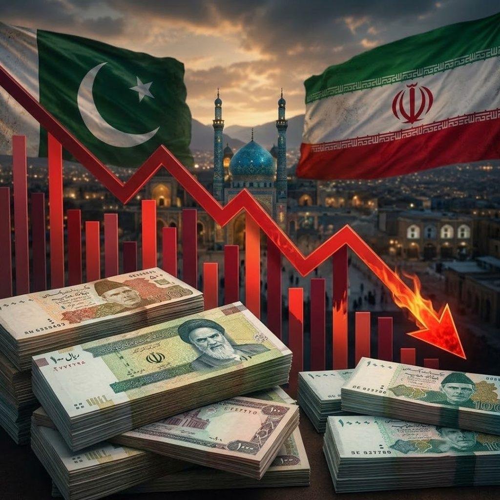 اوپن مارکیٹ میں ایرانی ریال کی قدر پاکستانی روپے کے مقابلے میں کم ہوگئی