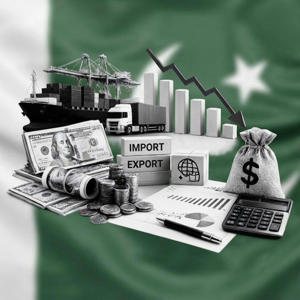 پاکستان کا کرنٹ اکاؤنٹ دوبارہ خسارے میں چلا گیا،2026 کا اختتام 139 ملین ڈالر کے خسارے پر ہوا۔
