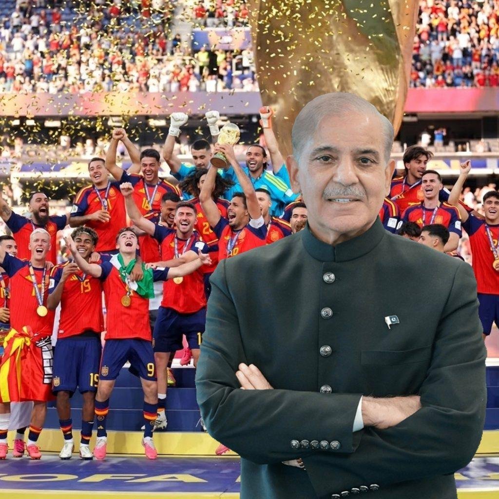 وزیراعظم شہباز شریف نے اسپین کی تاریخی ورلڈ کپ فتح پر مبارکباد پیش کی۔