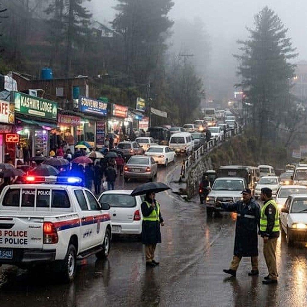 مری پولیس نے سیاحوں کے لیے سفری ہدایت نامہ جاری کر دیا۔