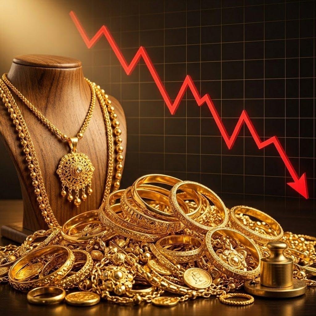 عالمی منڈی میں کمی، پاکستان میں سونا فی تولہ 5,200 روپے سستا
