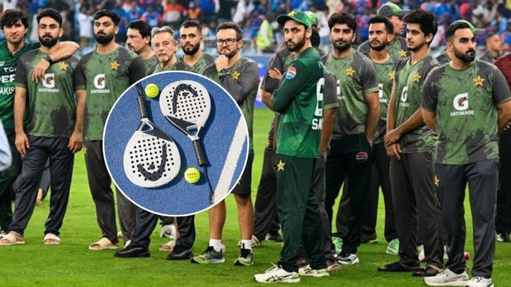 "پاکستانی کرکٹرز کو فٹنس کے لیے پیڈل کھیلنے کا مشورہ دے دیا گیا۔”
