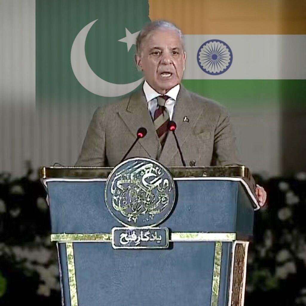 بھارت امن کا دشمن ہے :وزیراعظم شہباز شریف
