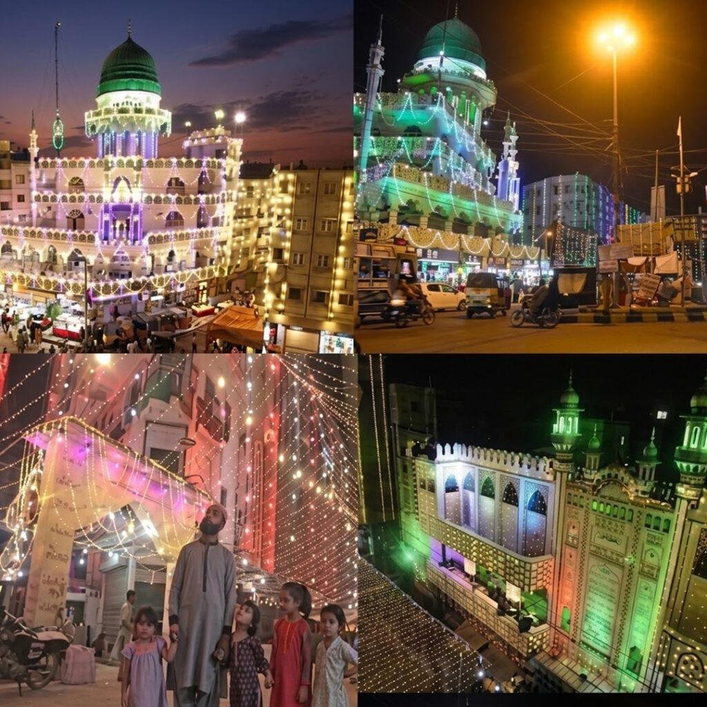 پاکستان میں 12 ربیع الاول کی تیاریاں عروج پر، ملک بھر میں جشنِ میلاد النبی ﷺ کی تیاریاں مکمل