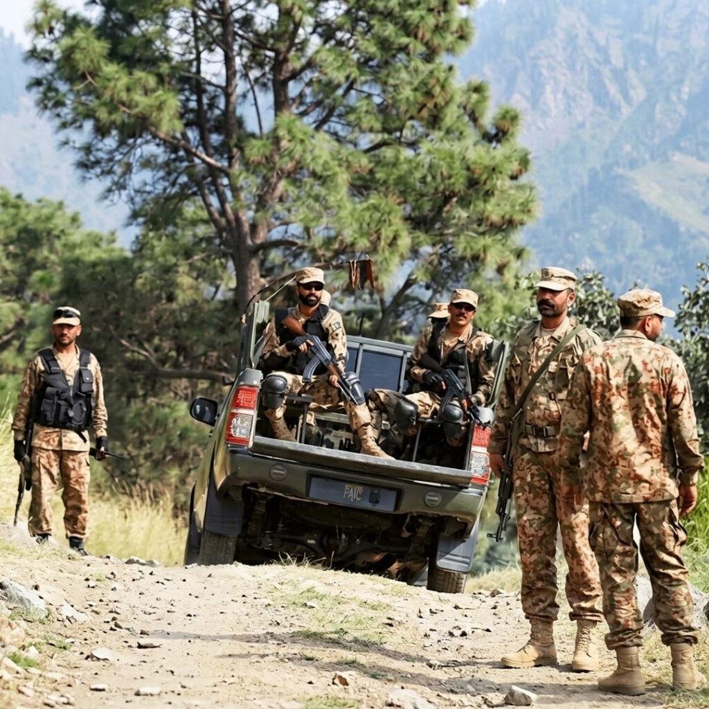 قلات میں سیکیورٹی فورسز کی کارروائی 12 دہشتگرد ہلاک: آئی ایس پی آر